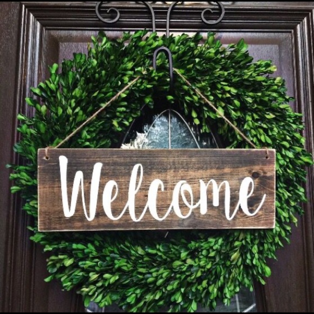 Artificial Boxwood Wreath